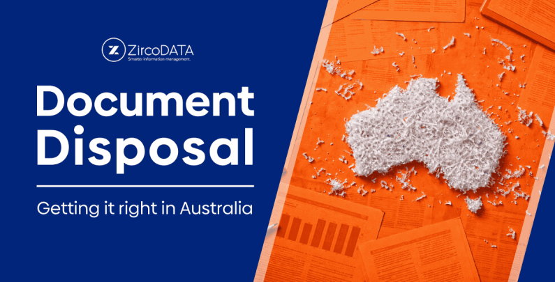 Map of Australia made out of paper