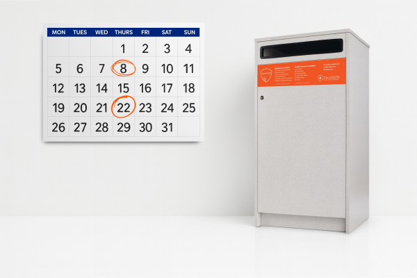 A console Box next to a calendar with booking slots available